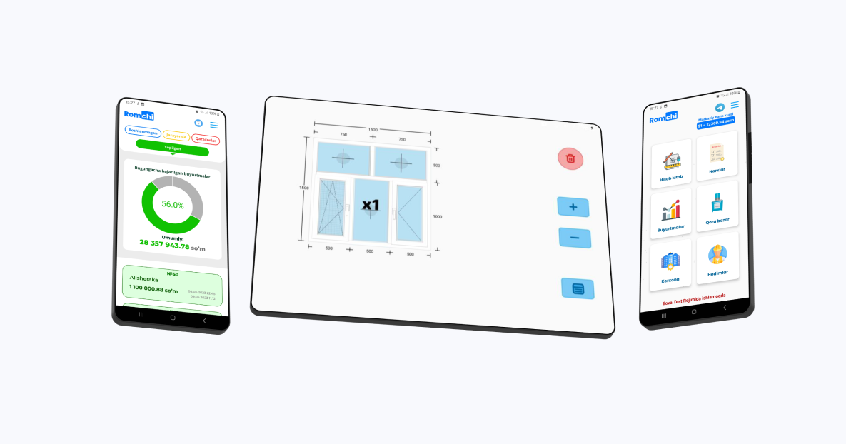 Romchi app preview